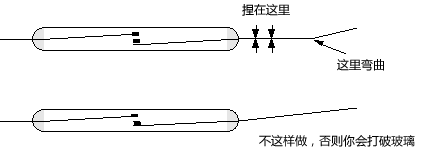 如何彎曲干簧管（磁簧開關(guān)）的引線